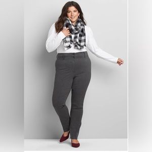 Lane Bryant Tighter Tummy 4 Season straight leg high rise pant size 18 TALL